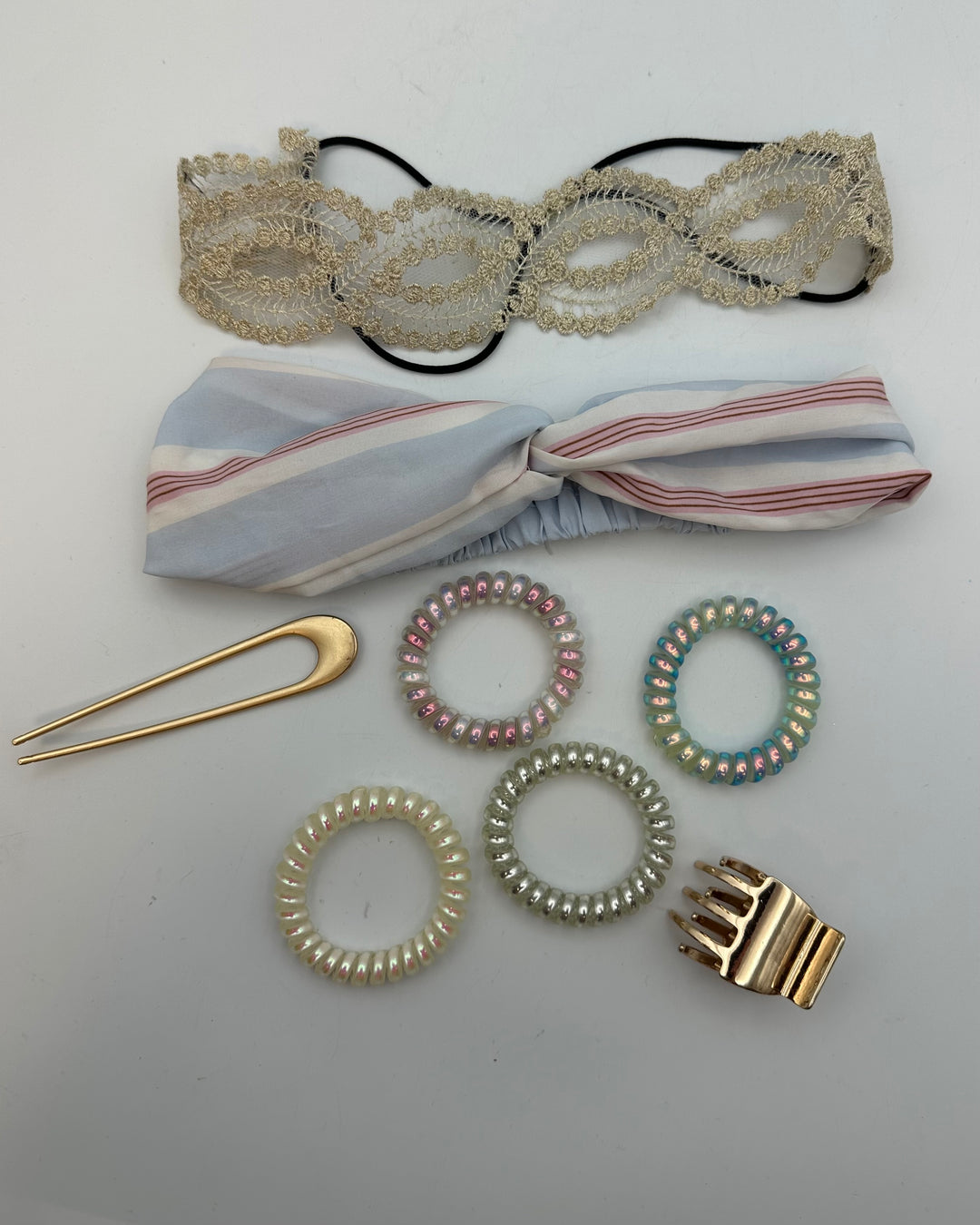 Iridescent and Pastel Hair Accessory Pack