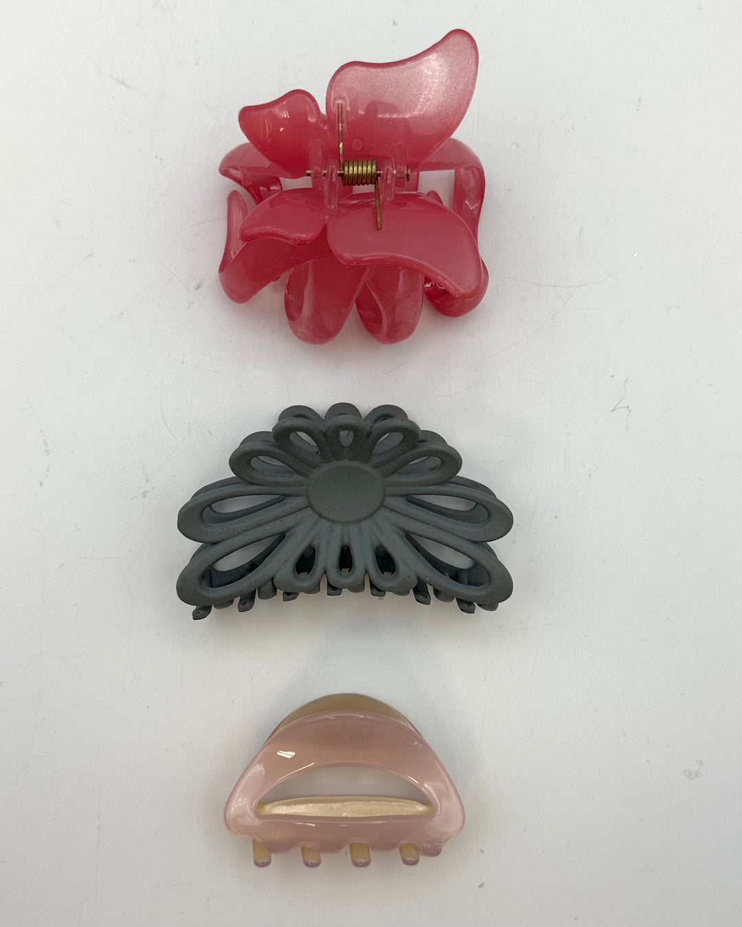 Whimsical Claw Clip Hair Accessory Pack