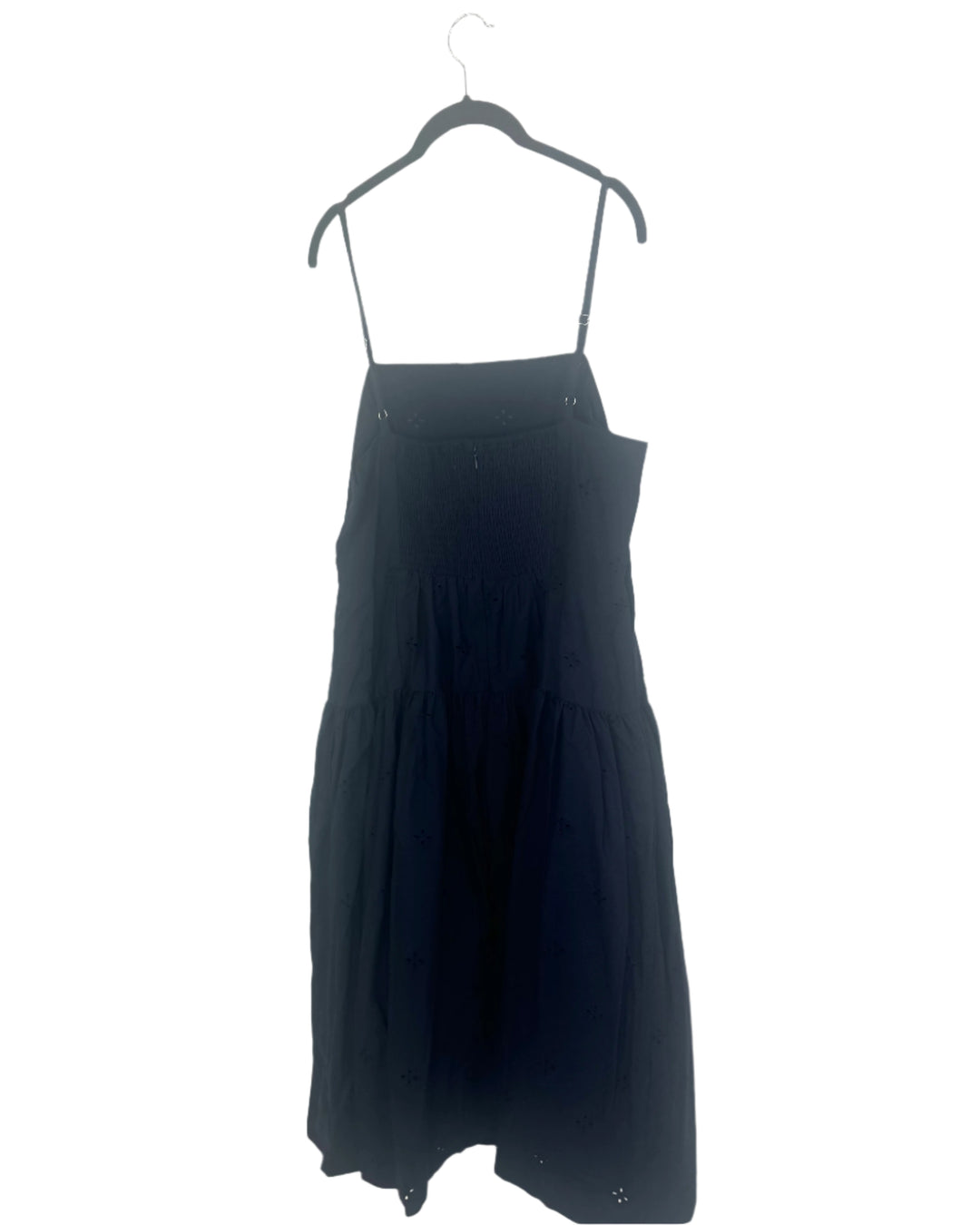 Navy Blue Eyelet Cami Dress - Medium, Large, Extra Extra Large