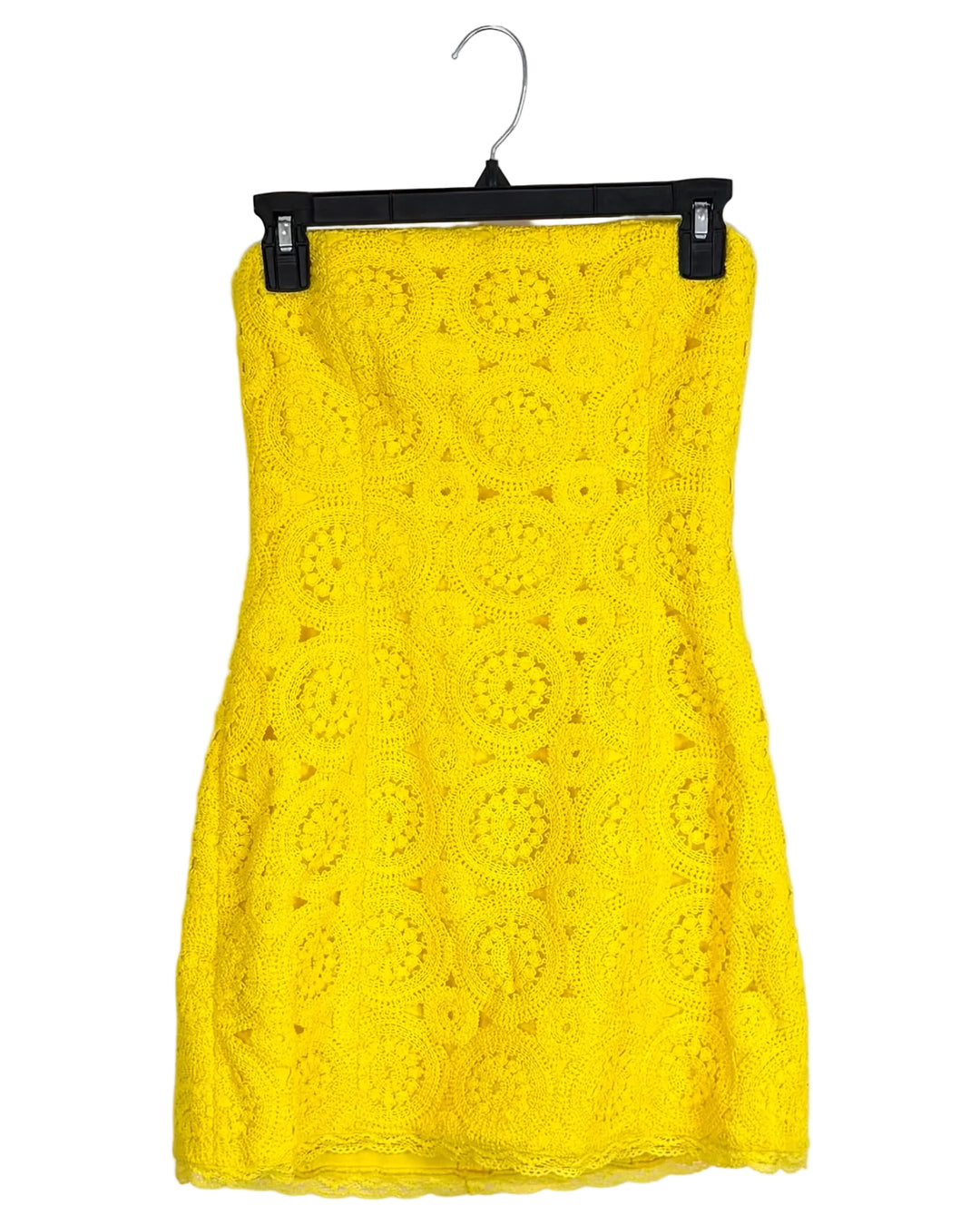 Strapless Yellow Dress - Size 2 and 4