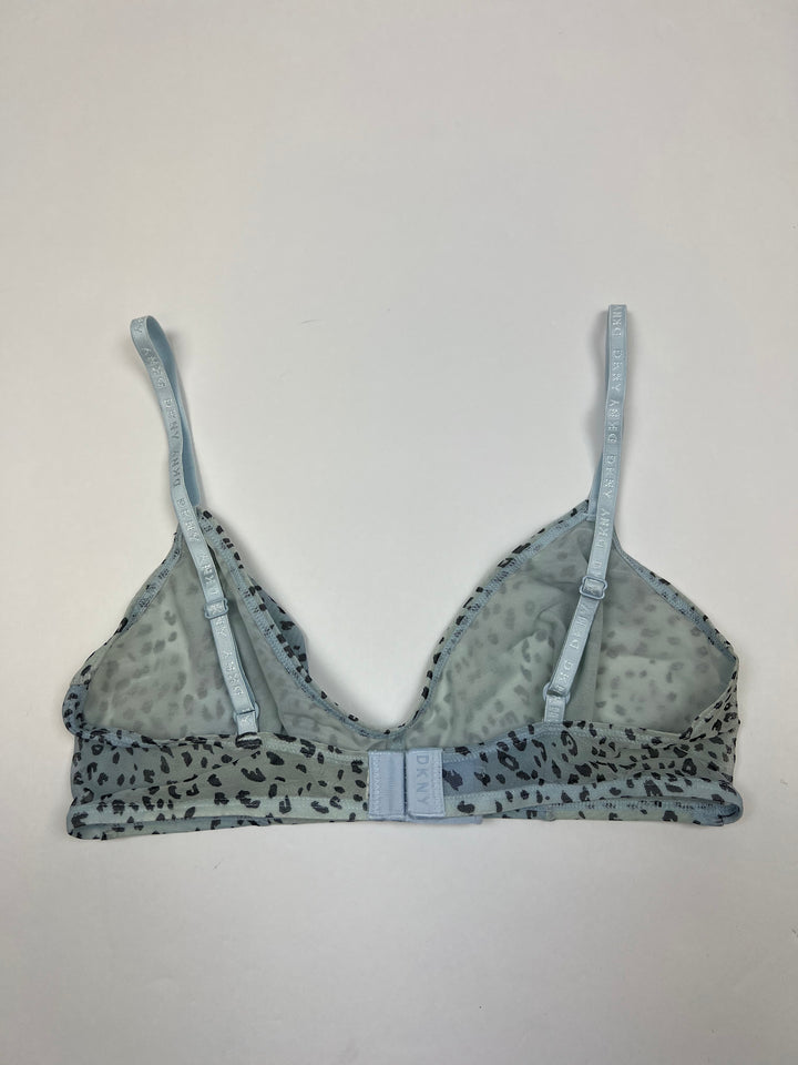 Light Blue Animal Print Bralette - Small