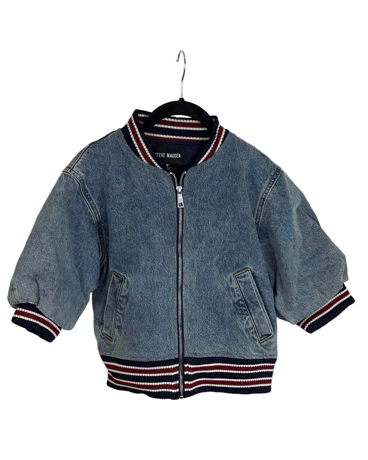 Blue Denim Jacket - Size 0/2 and 4/6