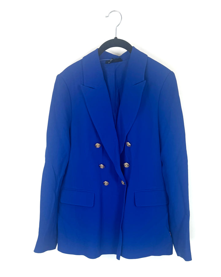 Cobalt Blue Blazer - Small