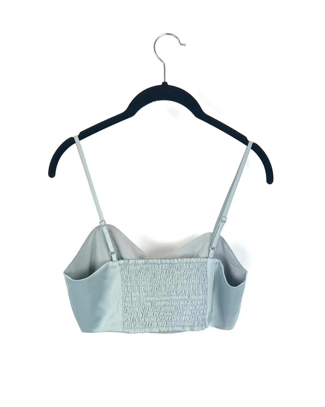 Sage Green Crop Top - Size 2/4, 6/8