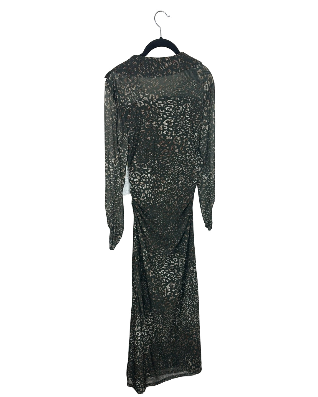 Long Sleeve Abstract Print Dress- Size 4/6