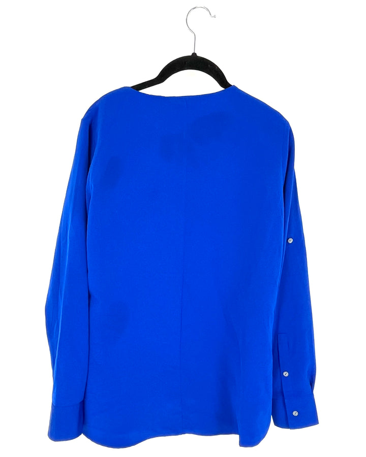 Cobalt Blue Blouse - Size 4