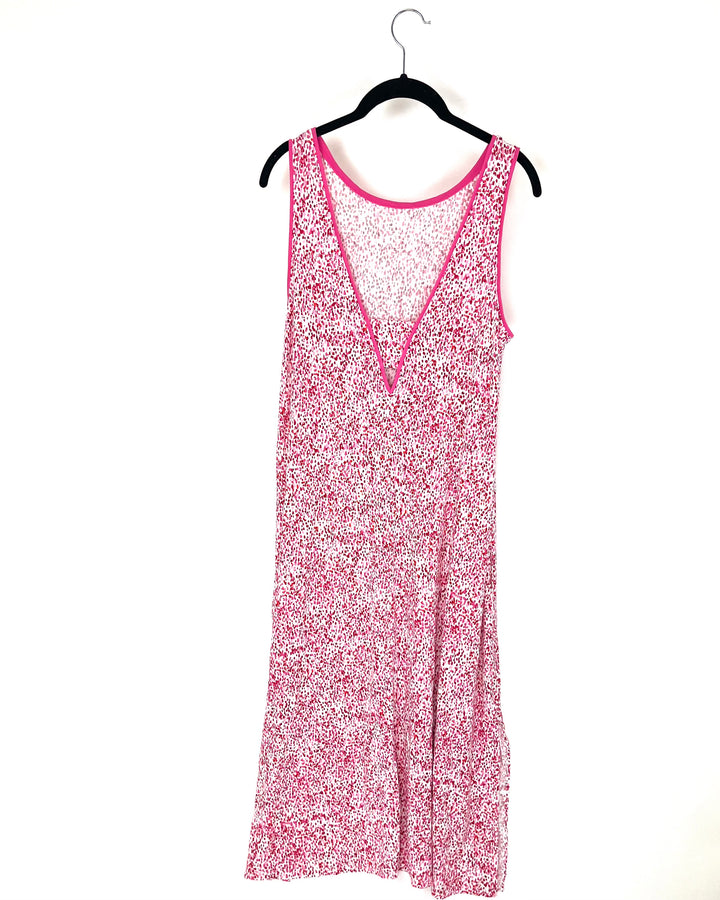 Pink Long Nightgown - Small