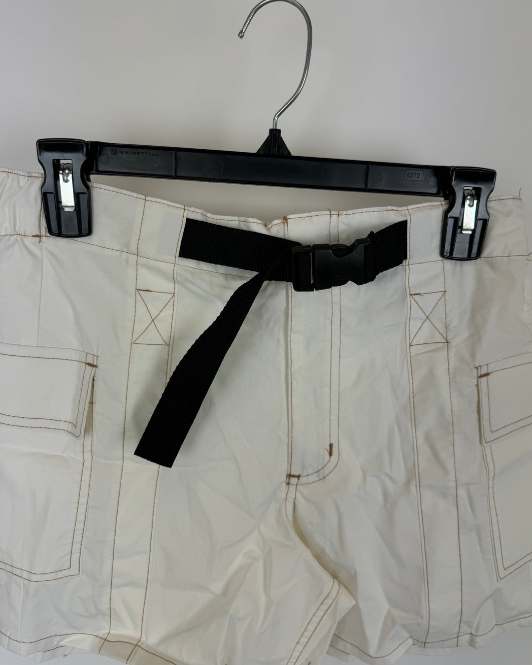 Ivory Utility Shorts - Medium