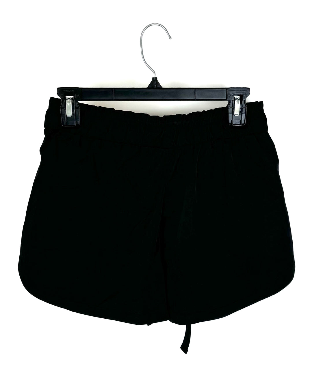 Black Parachute Shorts - Small