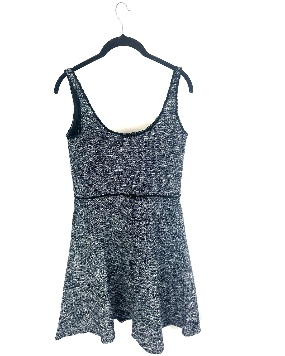 Black And White Tweed Dress - Size 4