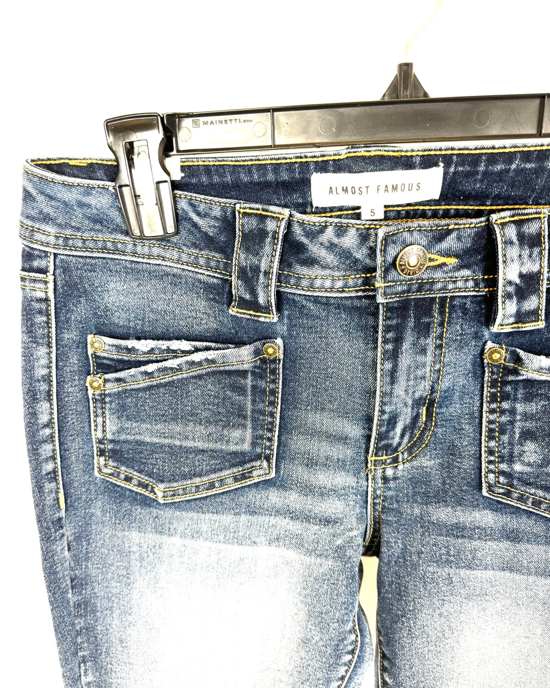 Dark Blue Wash Jeans - Size 2/4