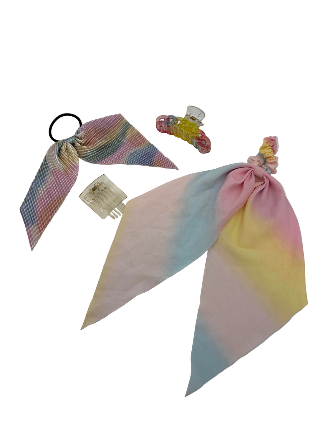 Soft Rainbow Hair Accessory Pack