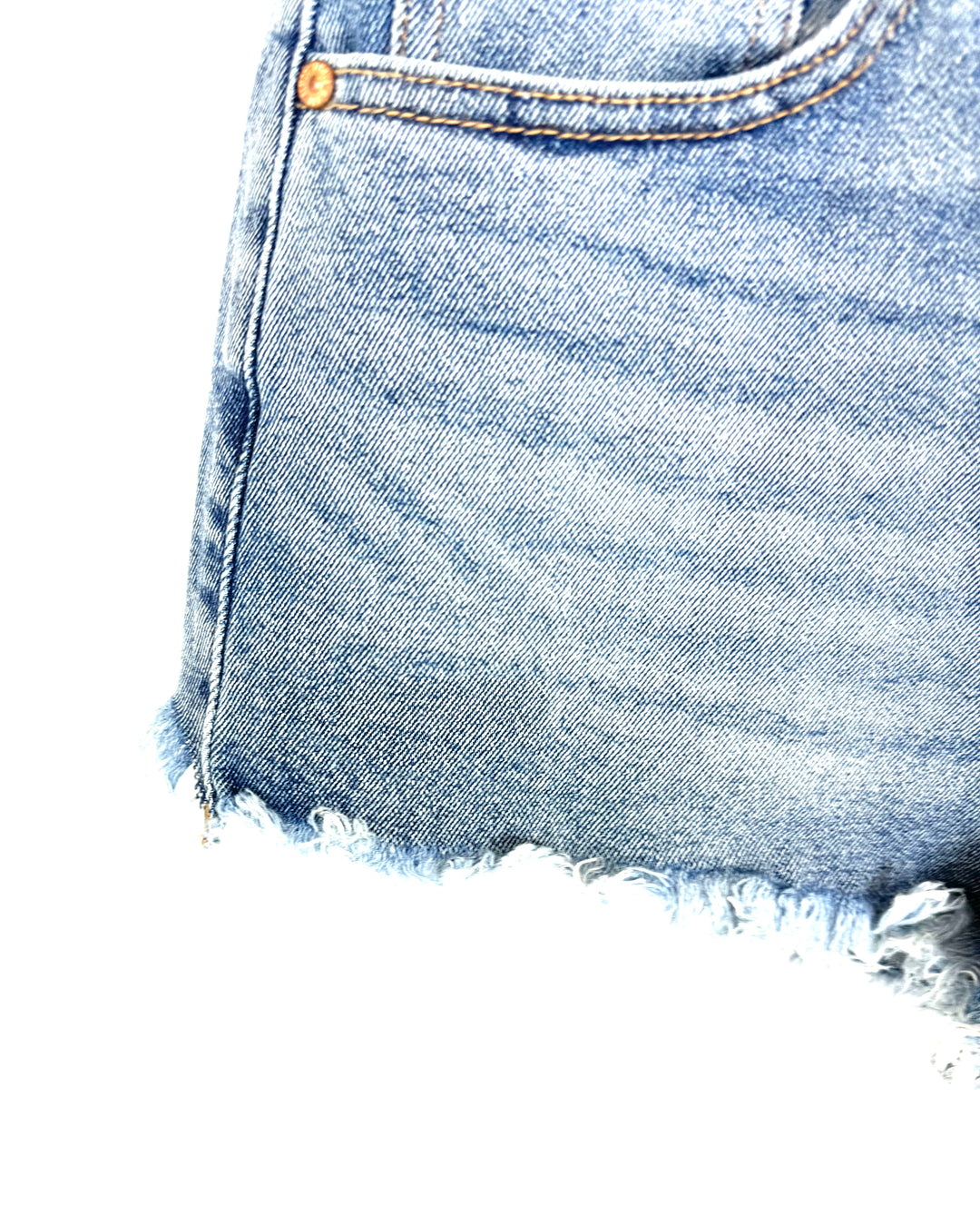 Light Wash Denim Shorts - Size 2/4