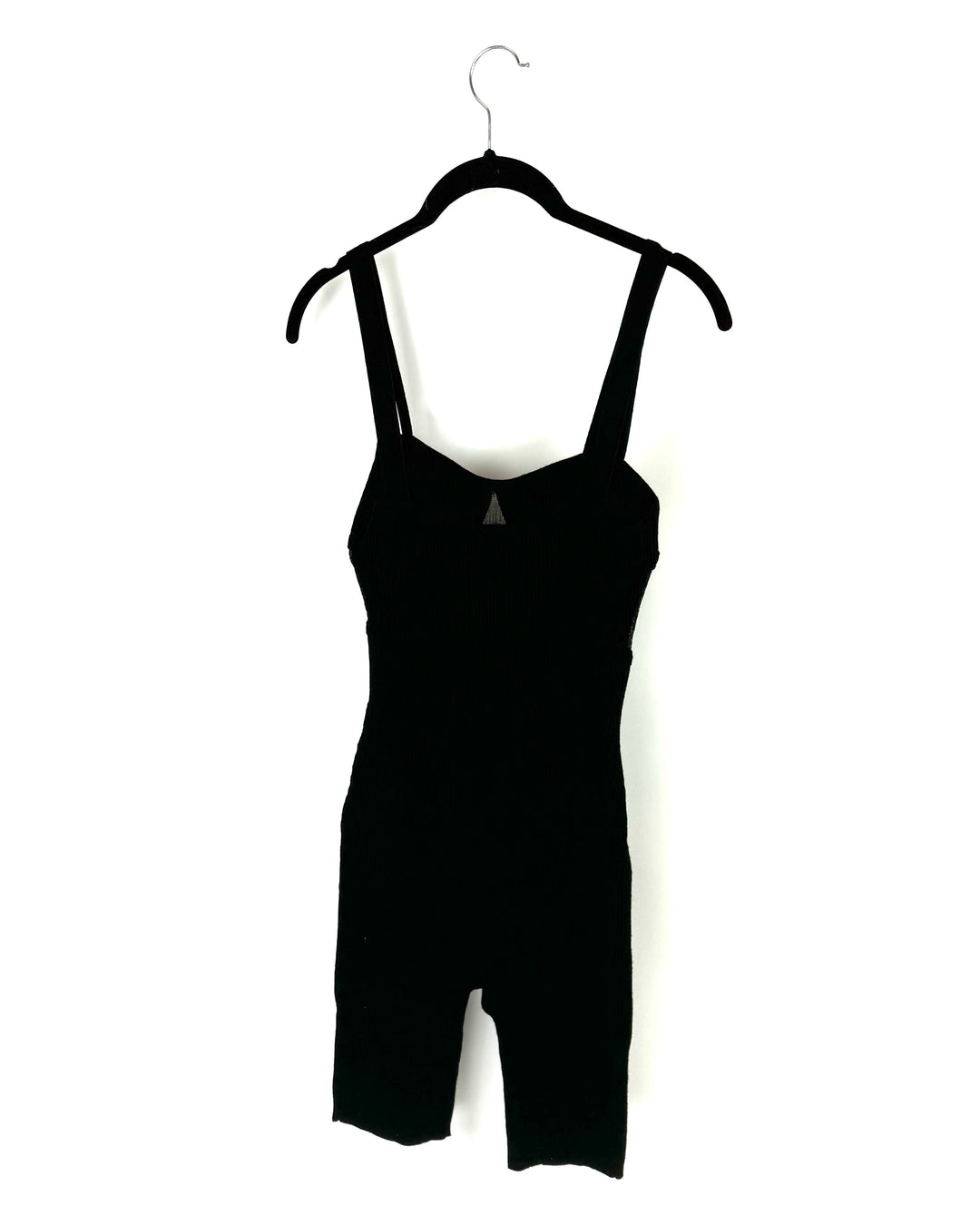Black Tank Top Romper - Small