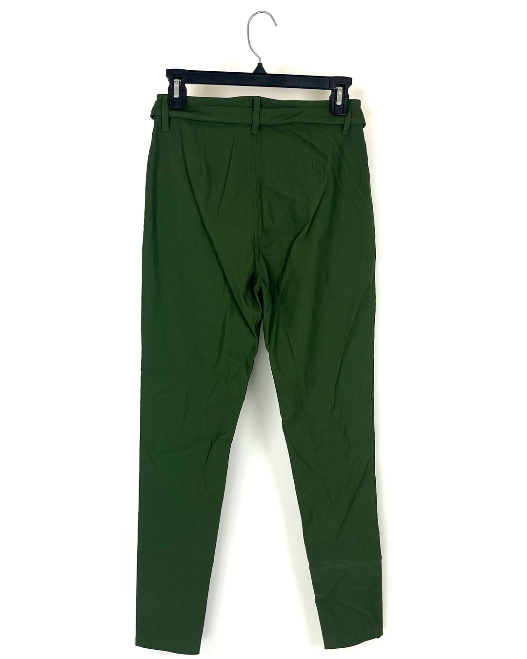 Green High Rise Skinny Bottoms - Small