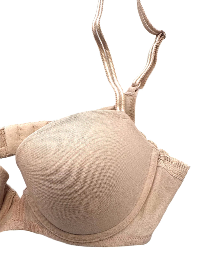 Nude Lace Push Up Bra - Size 34B