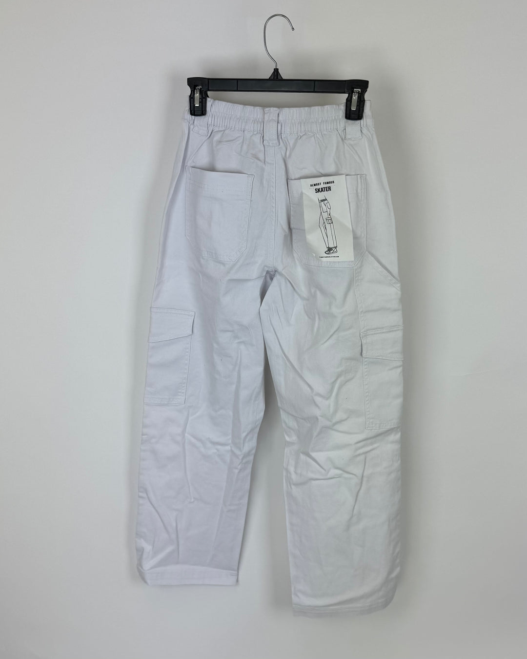 White Skater Pants - Small