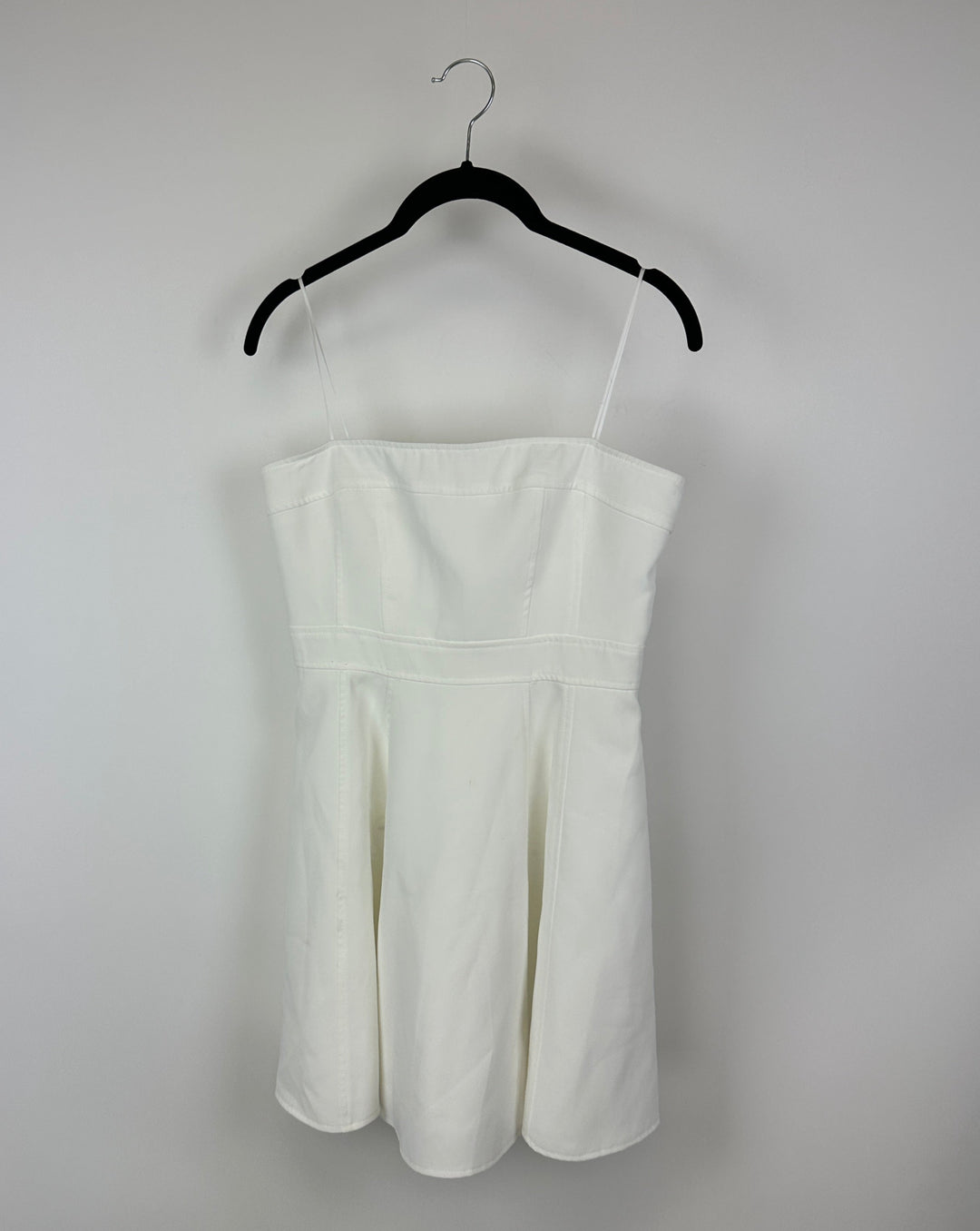 White Strapless Dress - Size 4-6