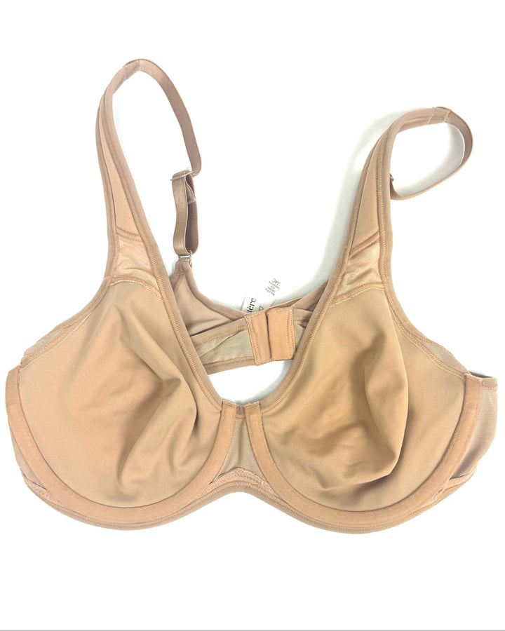Nude Thick Strap Underwire Bra - 34C