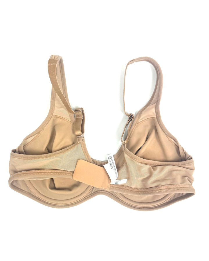 Nude Thick Strap Underwire Bra - 34C