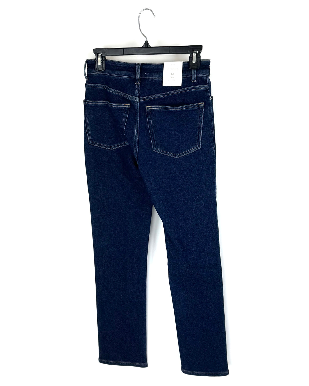 Dark Blue Skinny Ankle Jeans - Size 26 Waist