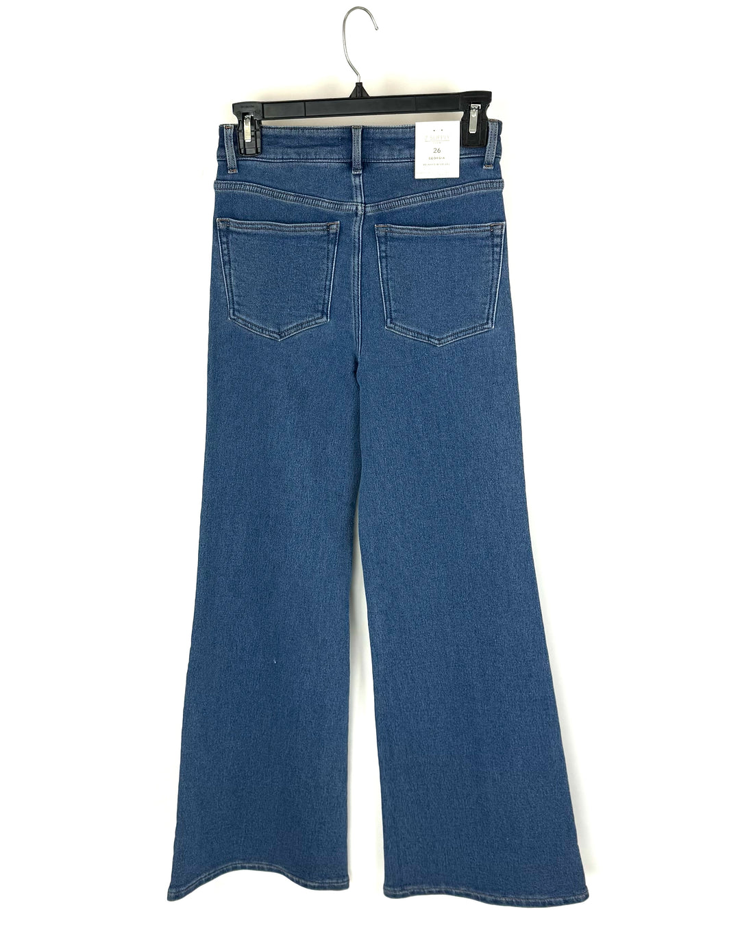 Relaxed Wide Leg Jeans - Size 26 Waist