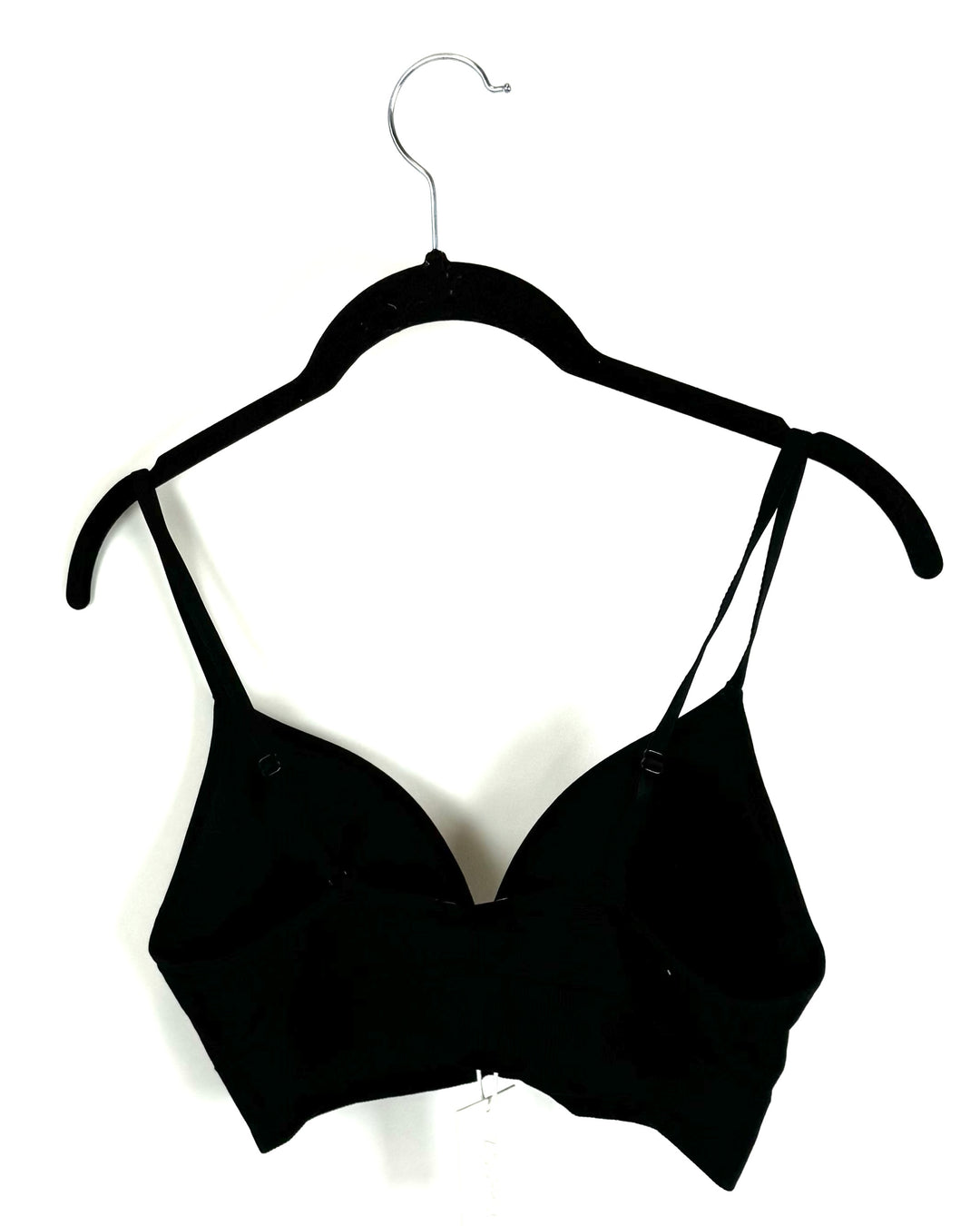 Black Padded Stretchy Bra - Small