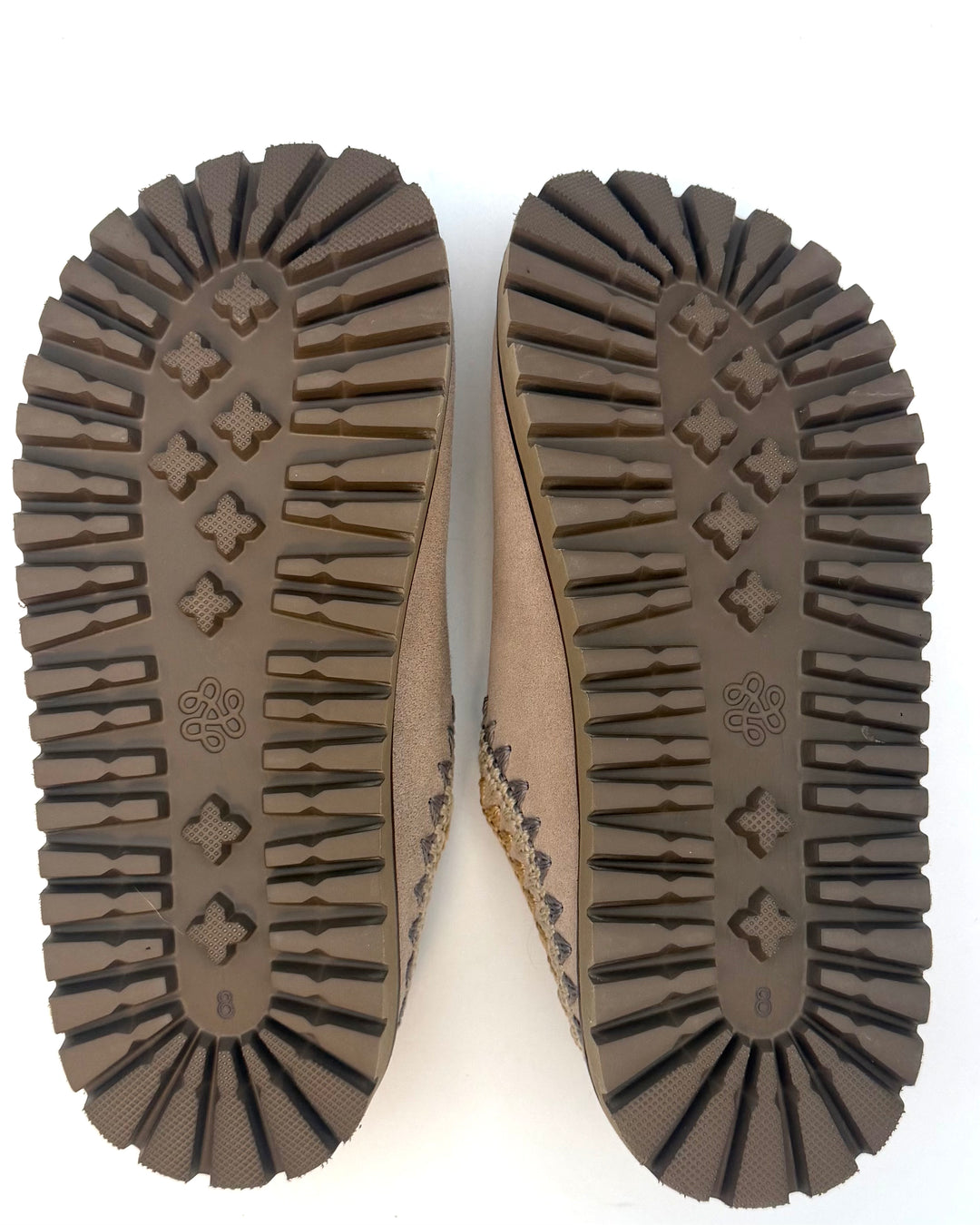 Light Latte Plush Clogs - Size 8, 9, 10, 11