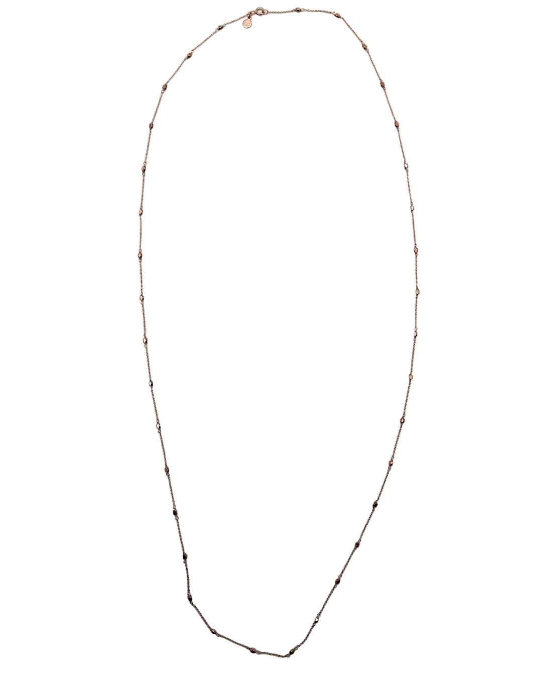 Rose Gold Beaded layering Necklace
