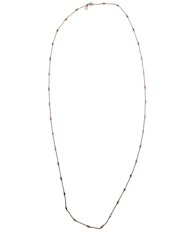 Rose Gold Beaded layering Necklace