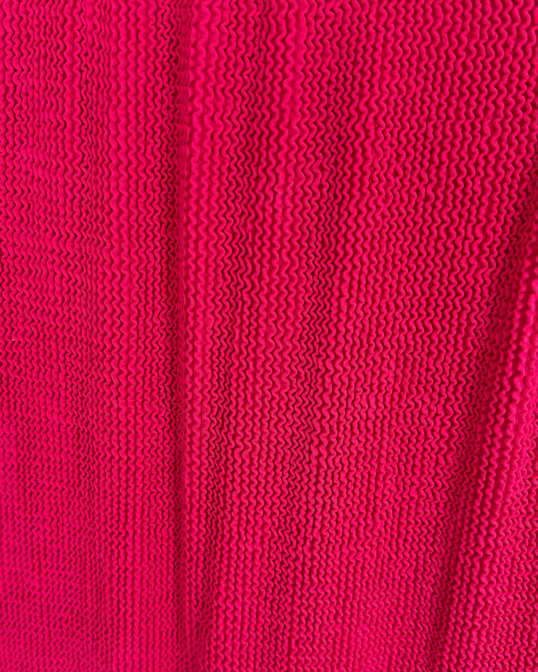 Hot Pink Texture Skirt - Small