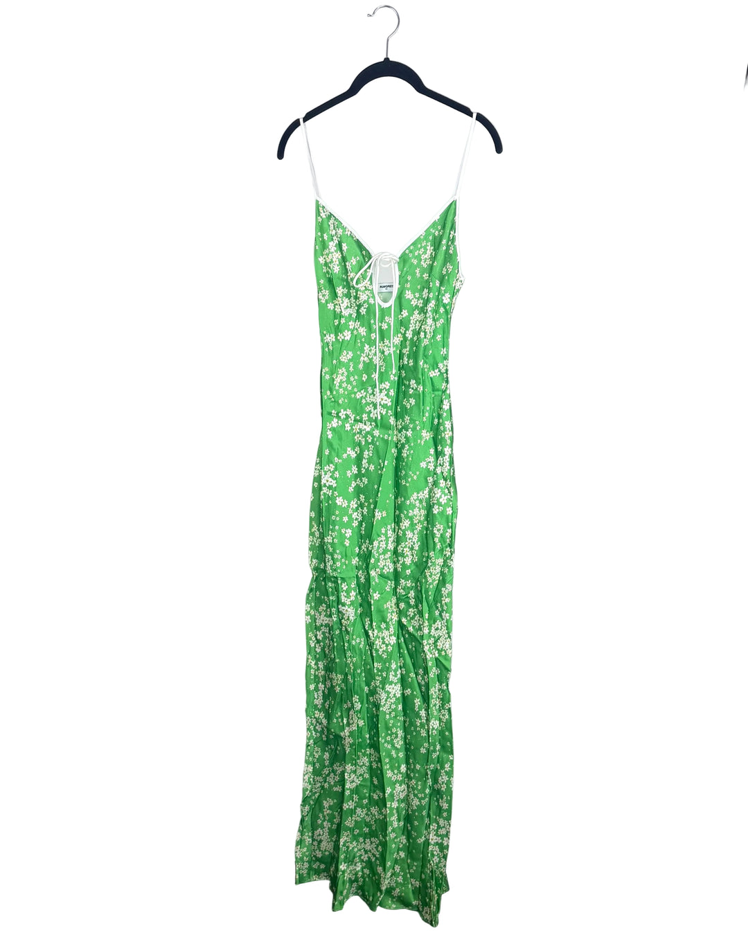 Green Daisy Keyhole Floral Dress - 0/2