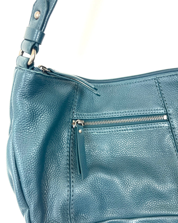 Blue Shoulder Bag