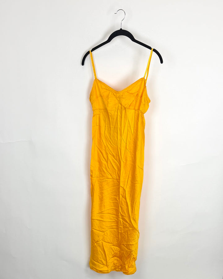 Mango Yellow Midi Dress - 2/4
