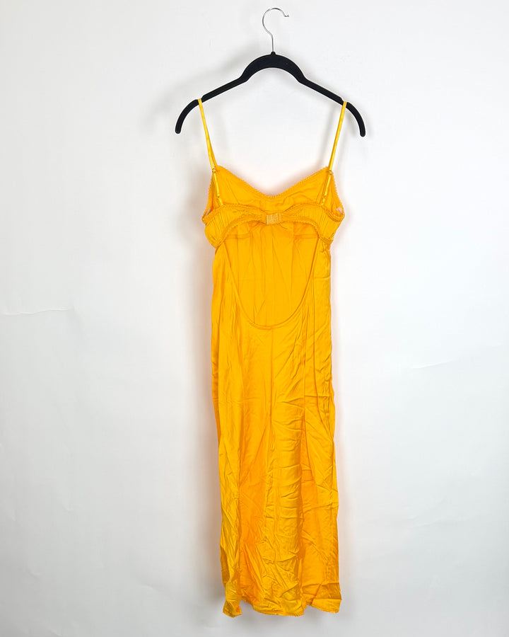 Mango Yellow Midi Dress - 2/4