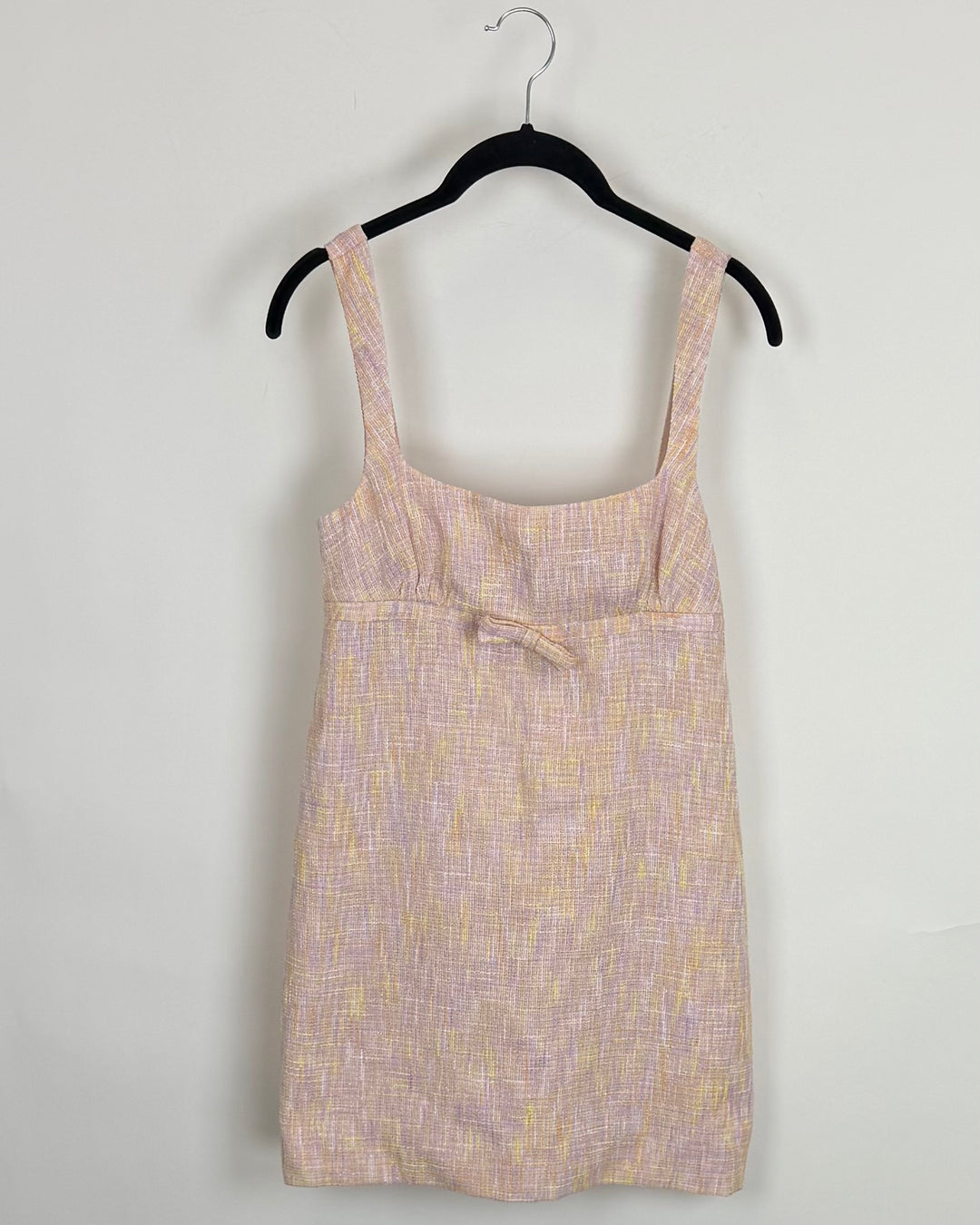Pink, Orange, Lavender, and Yellow Tweed Mini Dress - Size 0/2 and 2/4