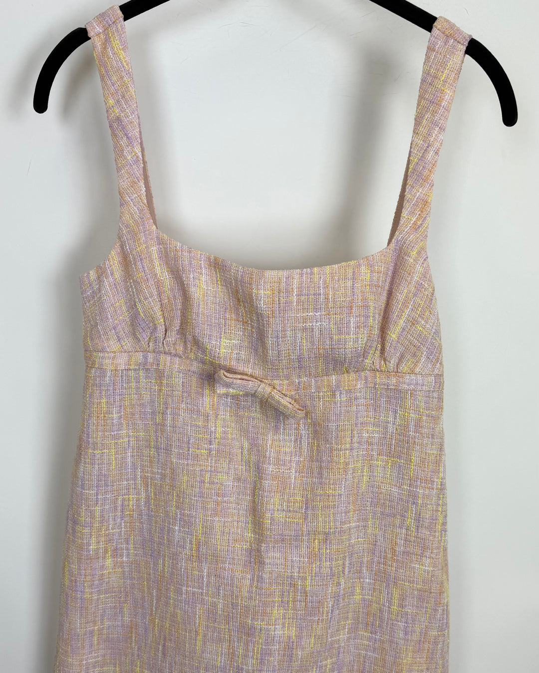 Pink, Orange, Lavender, and Yellow Tweed Mini Dress - Size 0/2 and 2/4