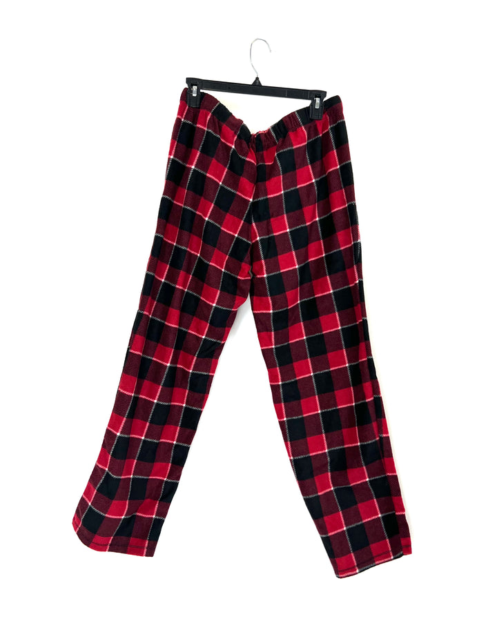 Winter Fleece Pant Sleep Set - Size 2-12