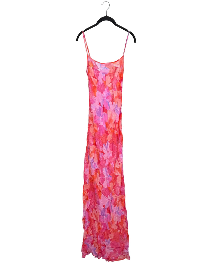 Floral slip maxi dress - 0/2, 2/4