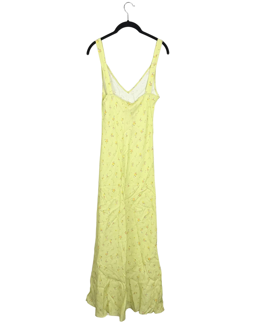 Lime Green Floral Dress - Size 0/2 and Size 2/4