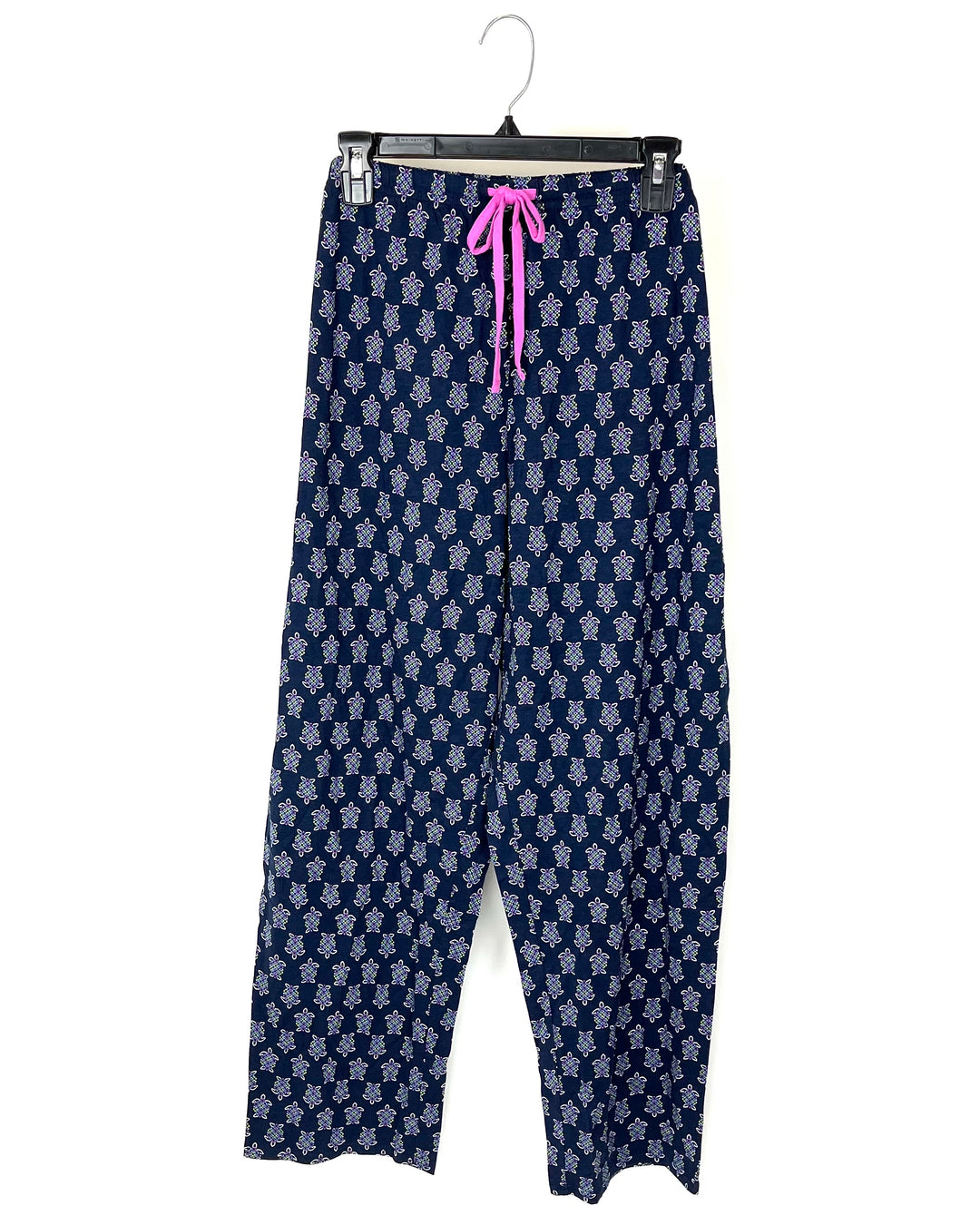 Turtle Print Pajama Pants - Small, 1X