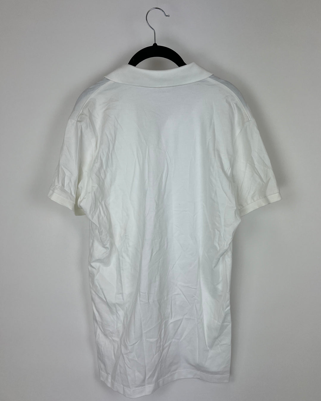 MENS White Collared T-Shirt - Slim Medium