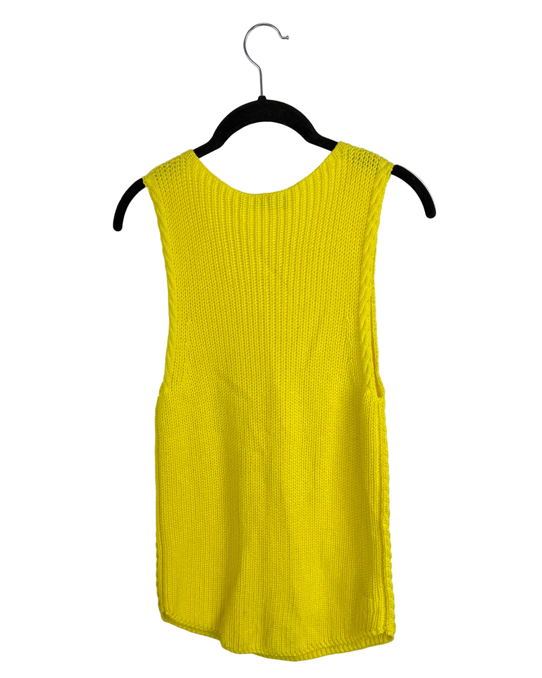 Yellow Ribbed Knit Top - Size 2/4