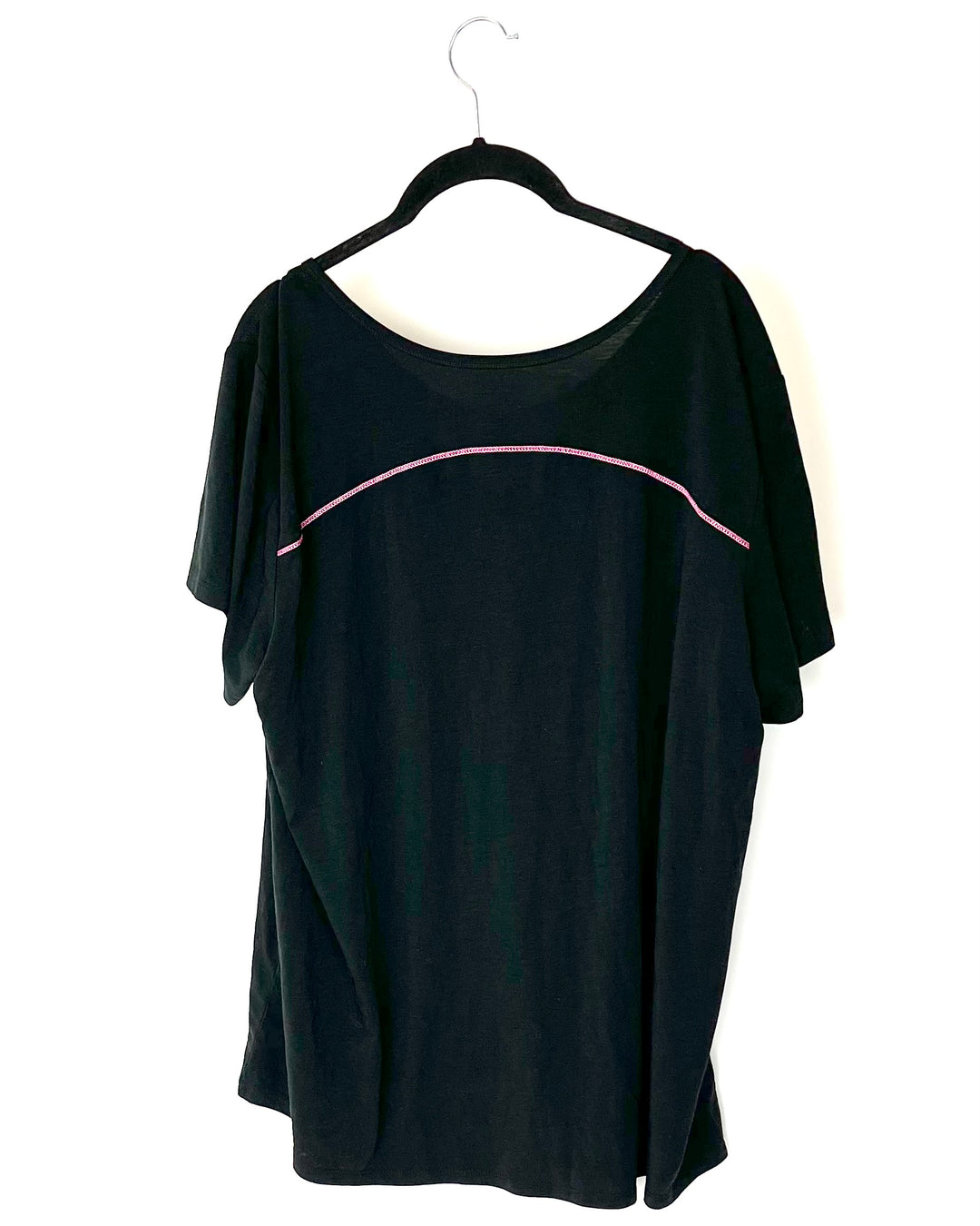 Black Lounge Shirt - 1X