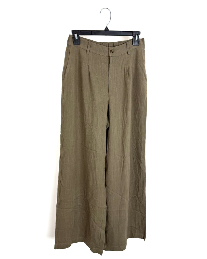 Dark Green Pants - Size 0/2