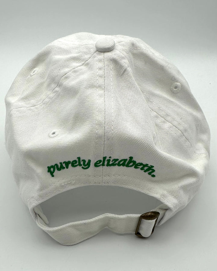 Purely Elizabeth White Embroidered Hat