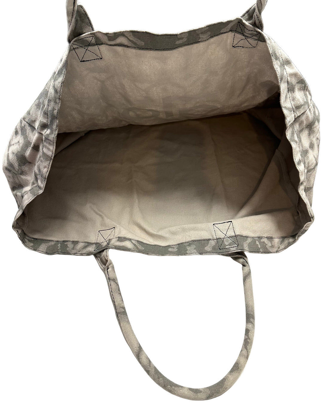 Alo Grey Pattern Tote Bag