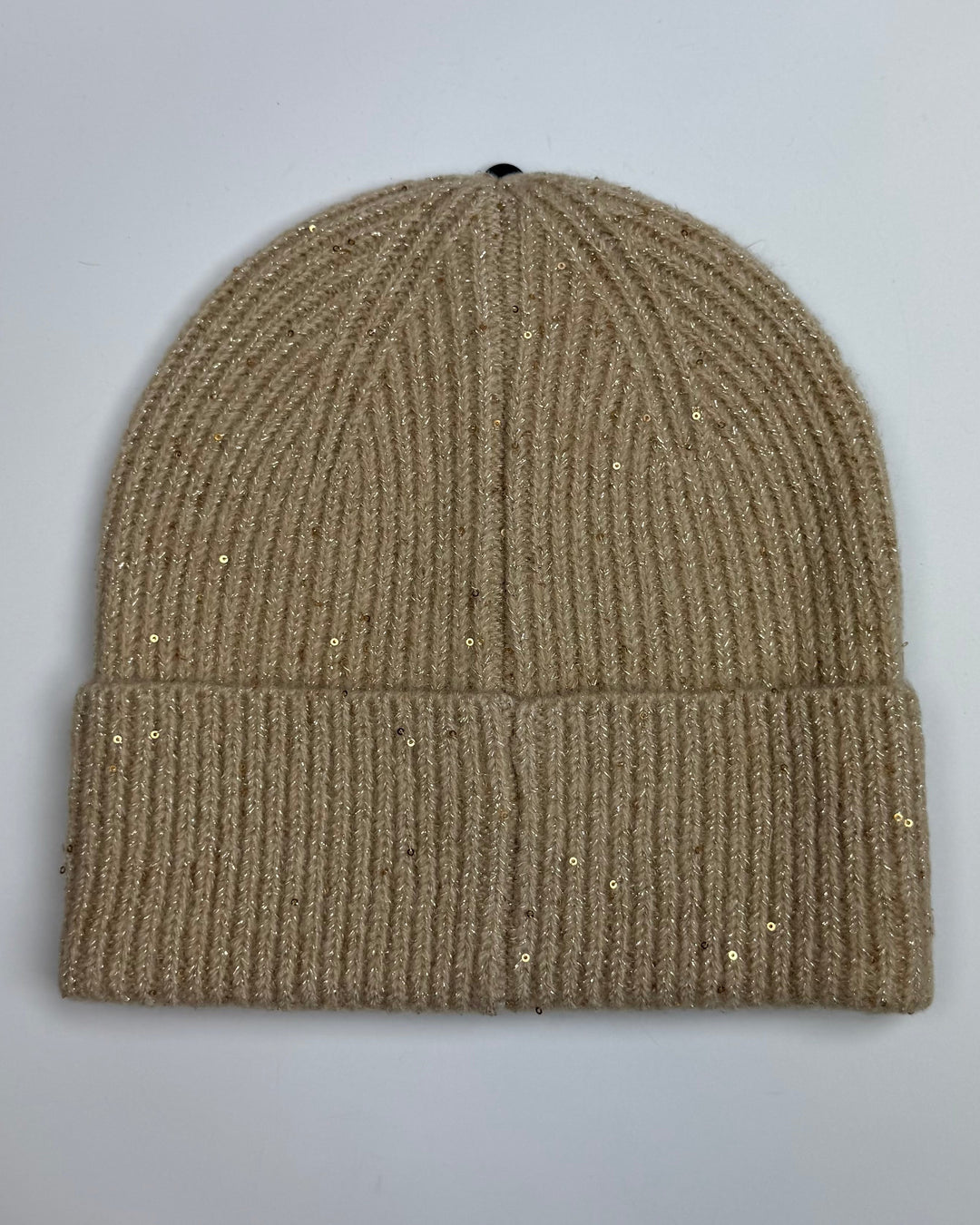 Gold Sequin Winter Hat - One Size