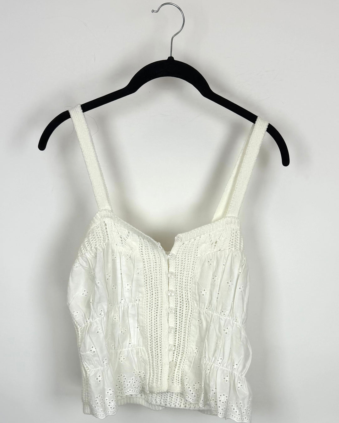 White Knit Top - Size 4/6