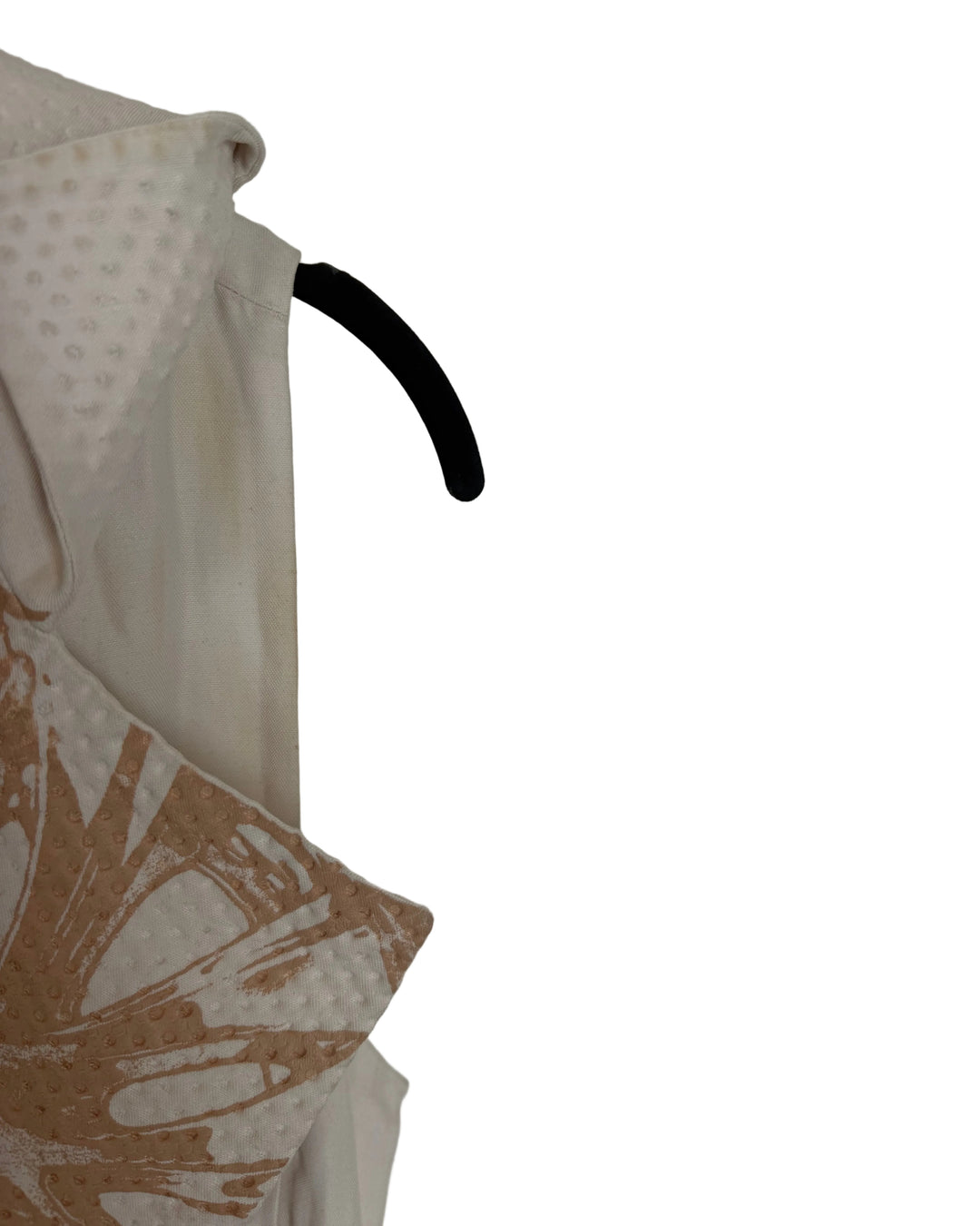 Textured Shell Print Dress - Size 8/10